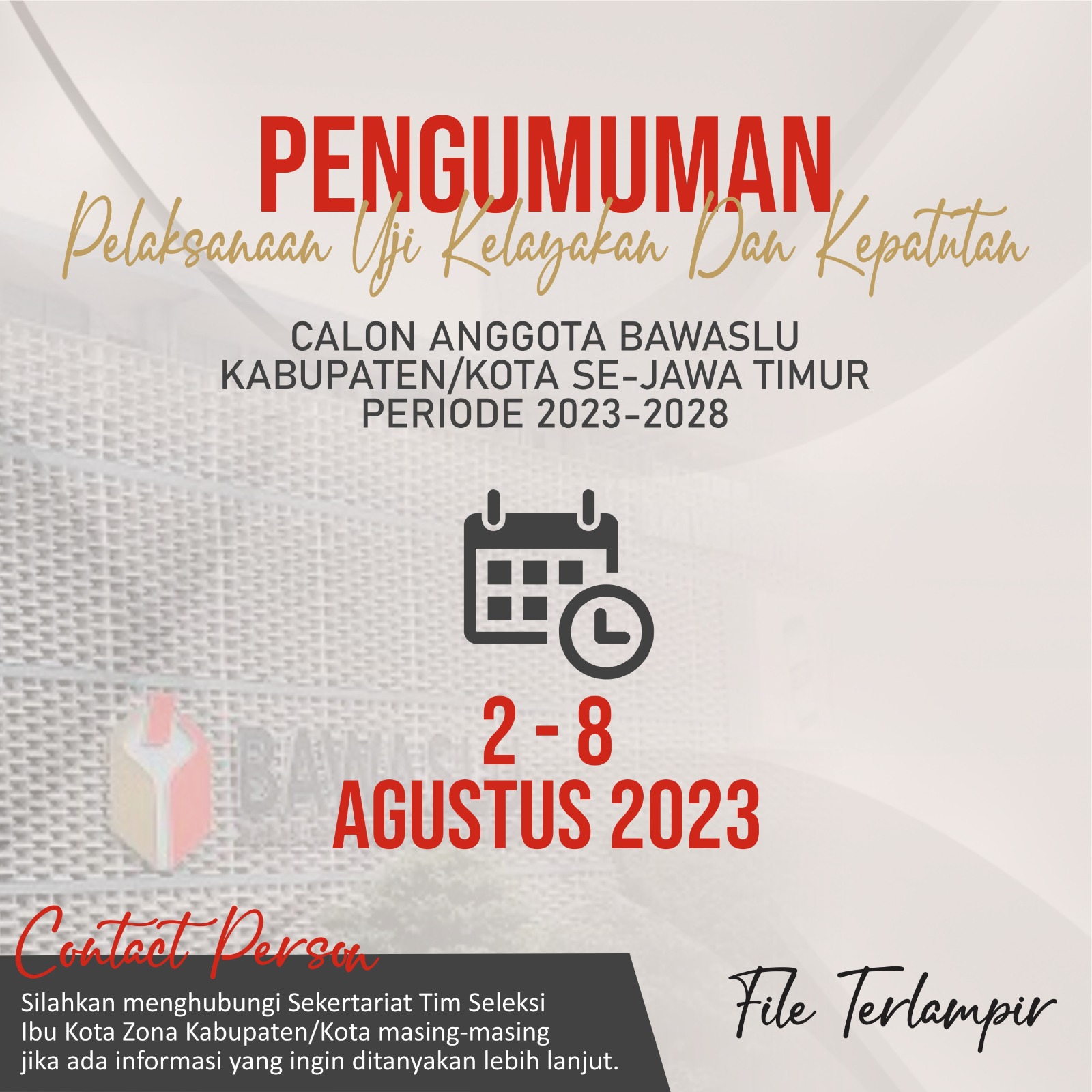 pengumuman